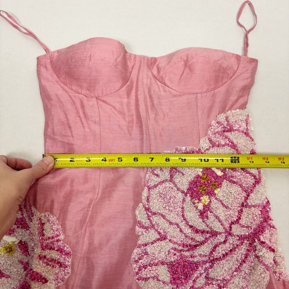 LA FUORI Petaleeza Corset Gown in Peony Size S - Picture 12 of 13